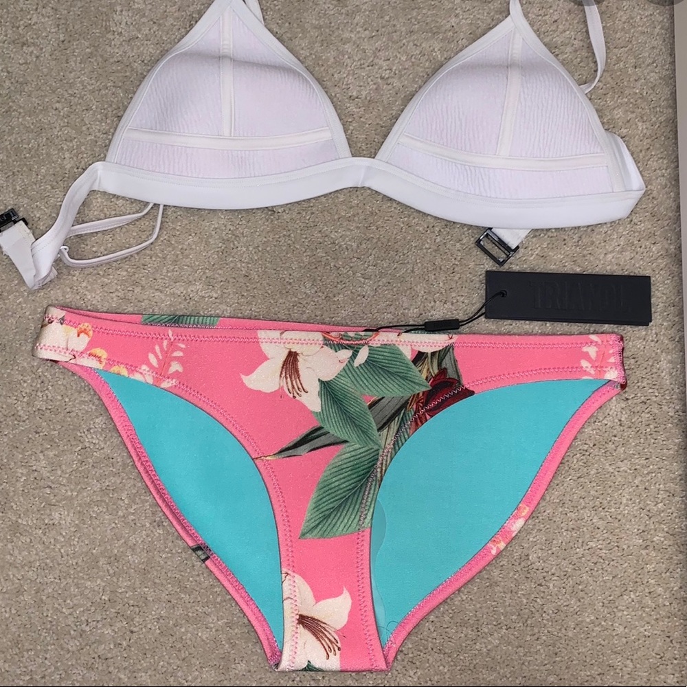 TRIANGL bikini XS bottoms and S top